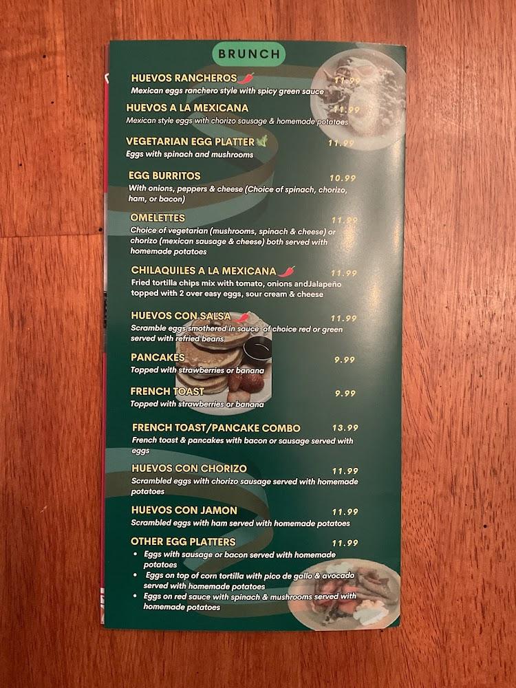 Juanita's Mexican Cuisine Menu image 3